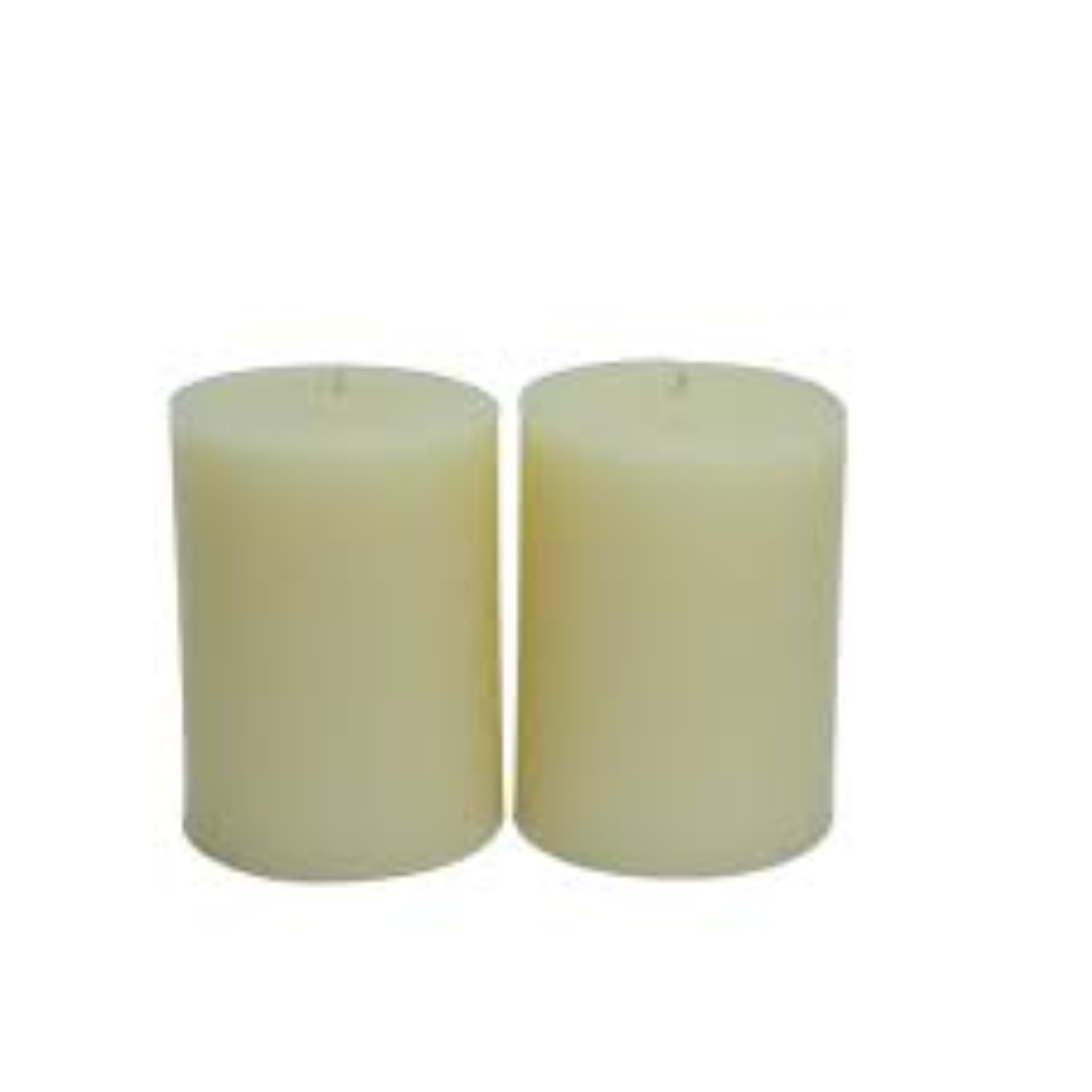3X4 PILLAR CANDLE VANILLA